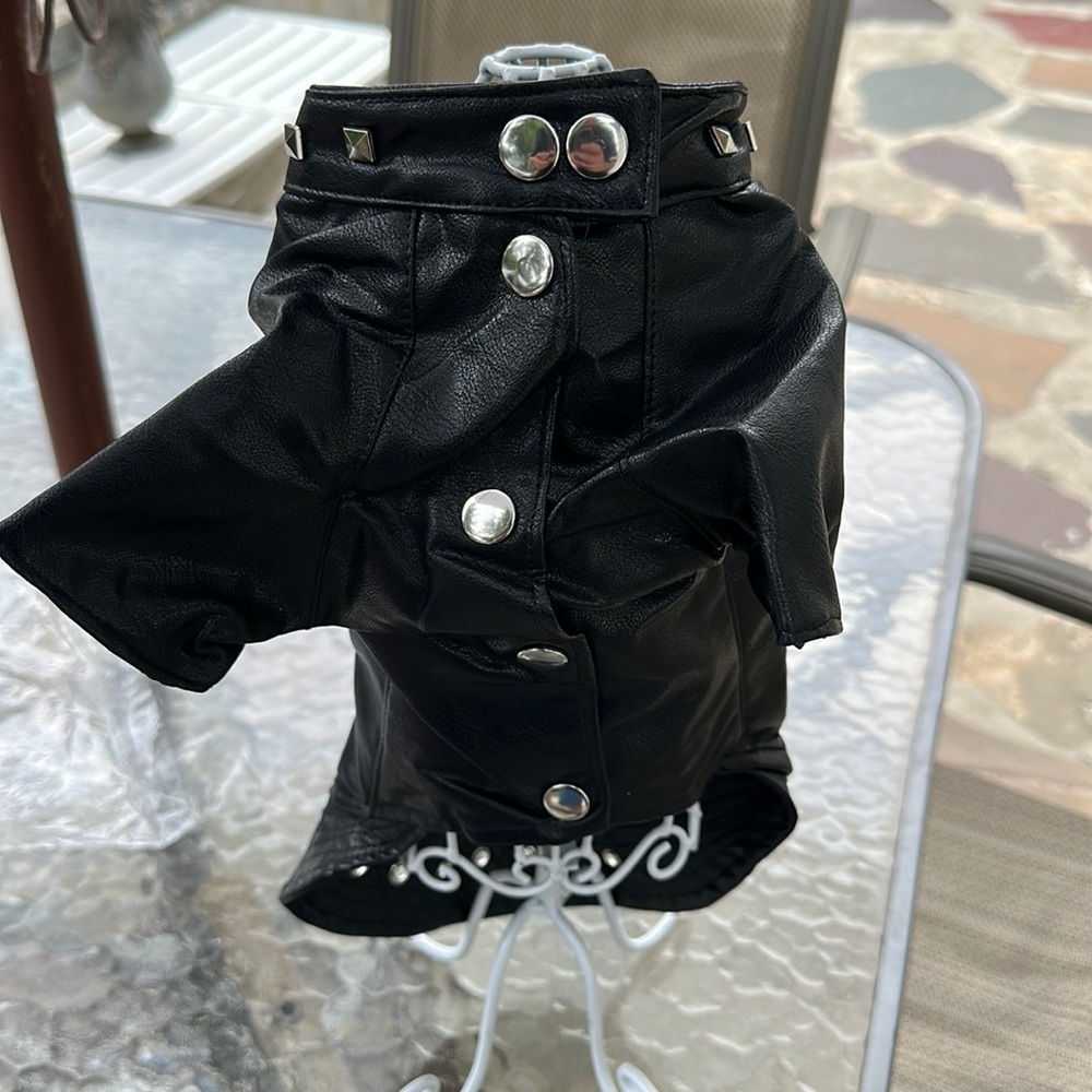 PawZtique dog leather jacket